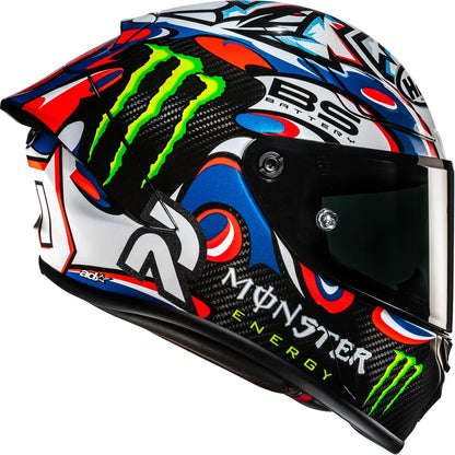 Casco rpha 1n v2 carbon quartararo le mans iii mc21