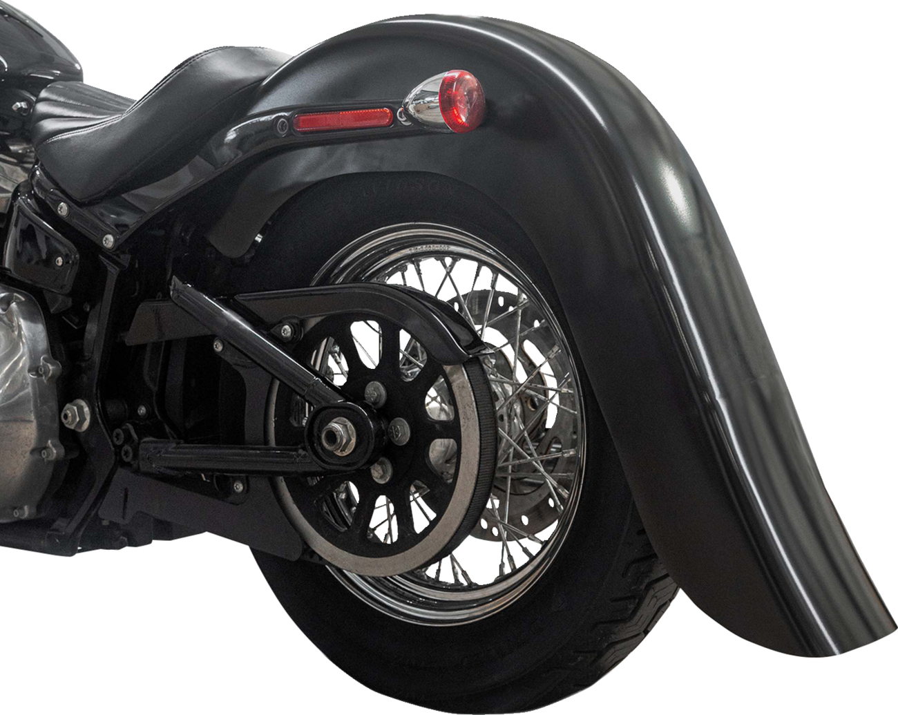 Guardabarros trasero Benchmark - Guardabarros trasero - Vicla Smooth - Extensor trasero de 9" - Negro
