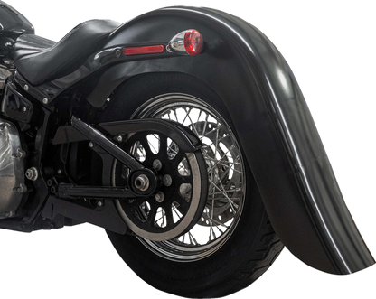 Guardabarros trasero Benchmark - Guardabarros trasero - Vicla Smooth - Extensor trasero de 9" - Negro