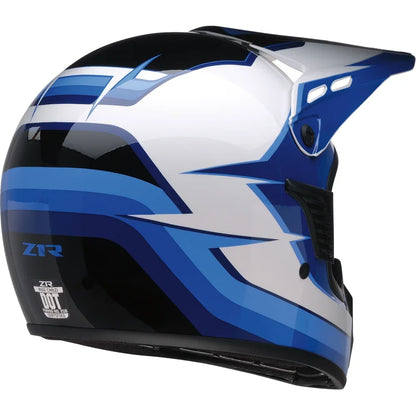 Casco Z1R Child Dirt Maxx Vortex Blue/White