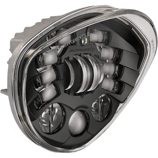 Adaptive 2 LED Headlight - 7" Victory - Black