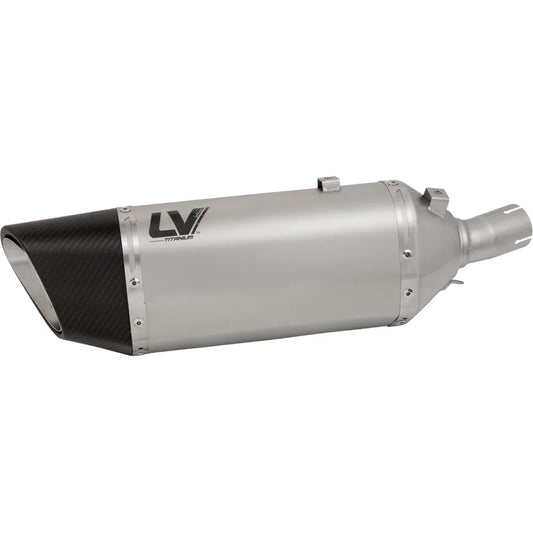 Silenciador Slip-On LV-14 R - Silenciador Slip-On LV-14 R - Titanio - Kawasaki Ninja 400/500
