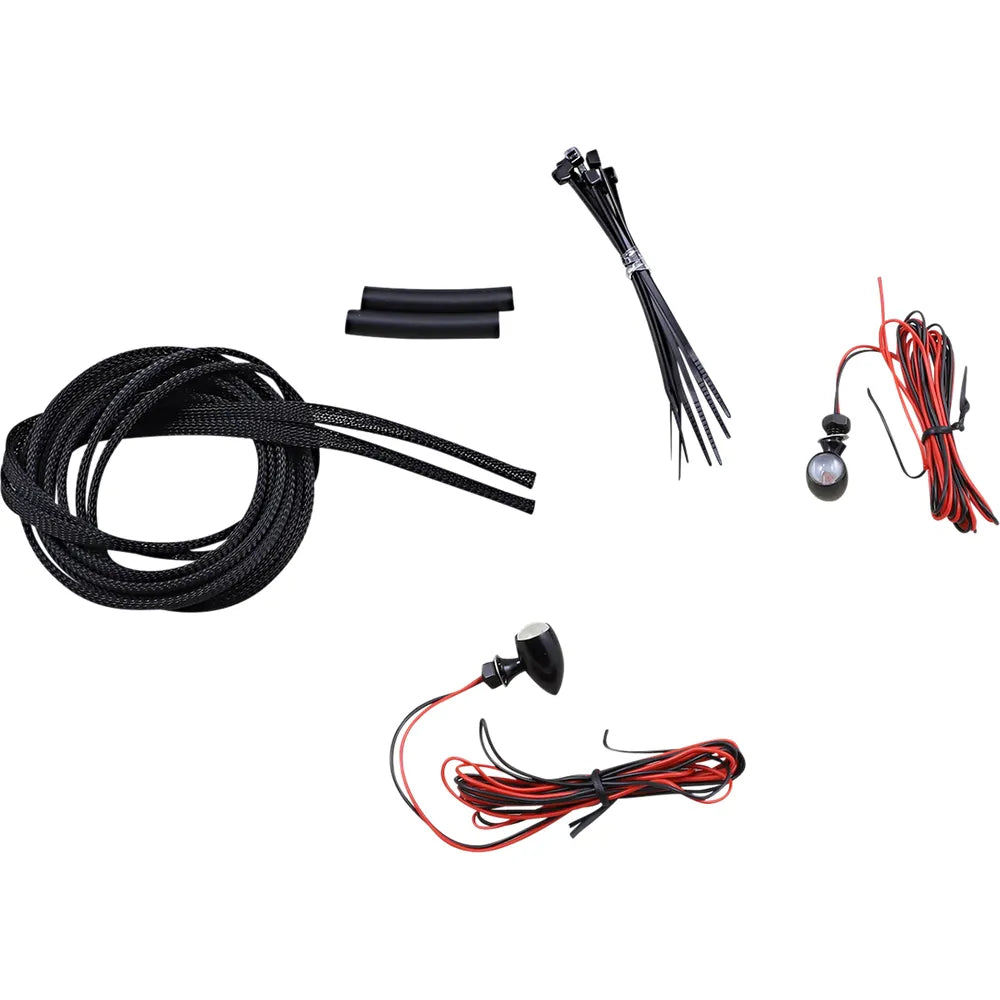 Micro Turn Signals - Red -Black