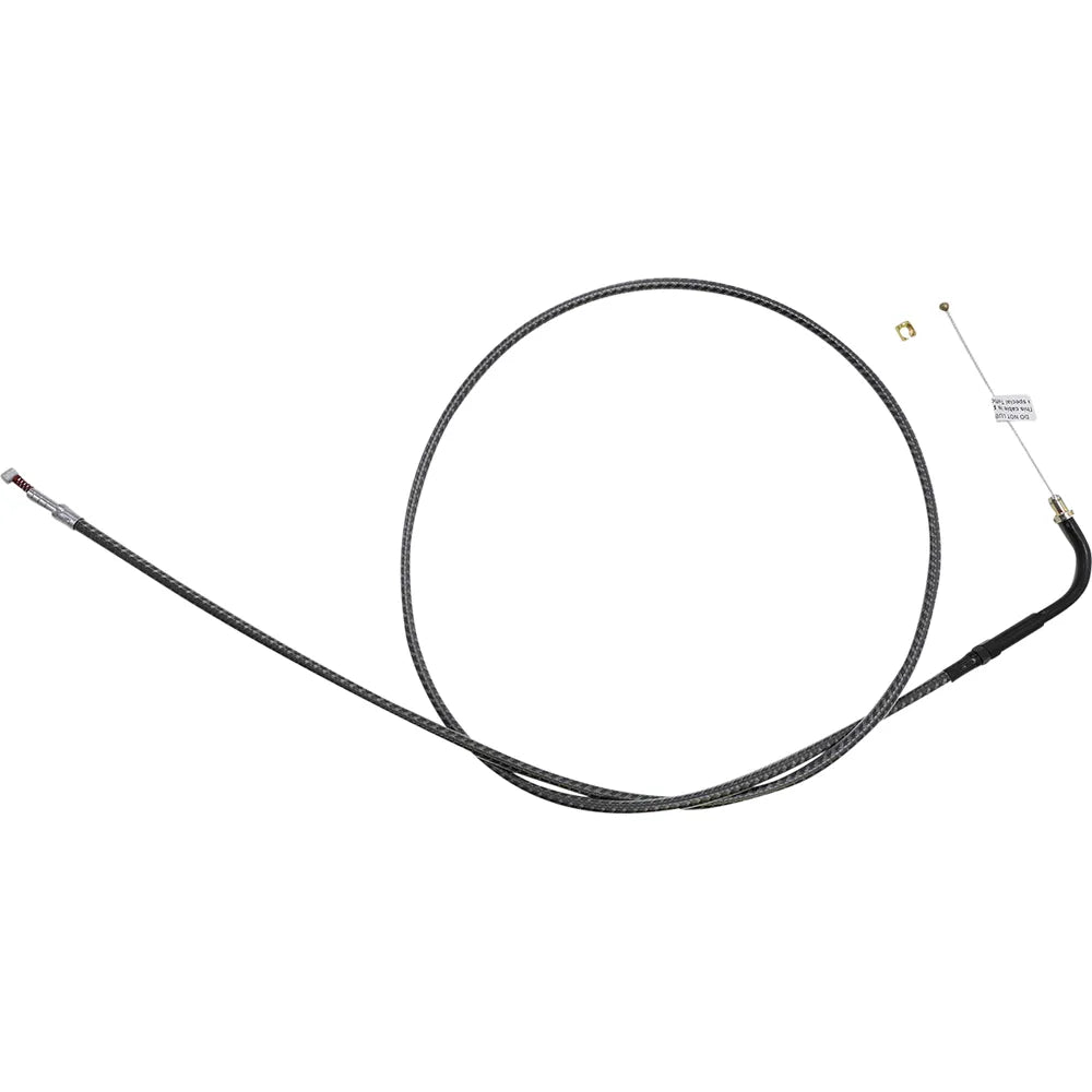 Cable trenzado de ralentí/acelerador KARBONFIBR - Cable de ralentí trenzado KARBONFIBR - 47-1/2"
