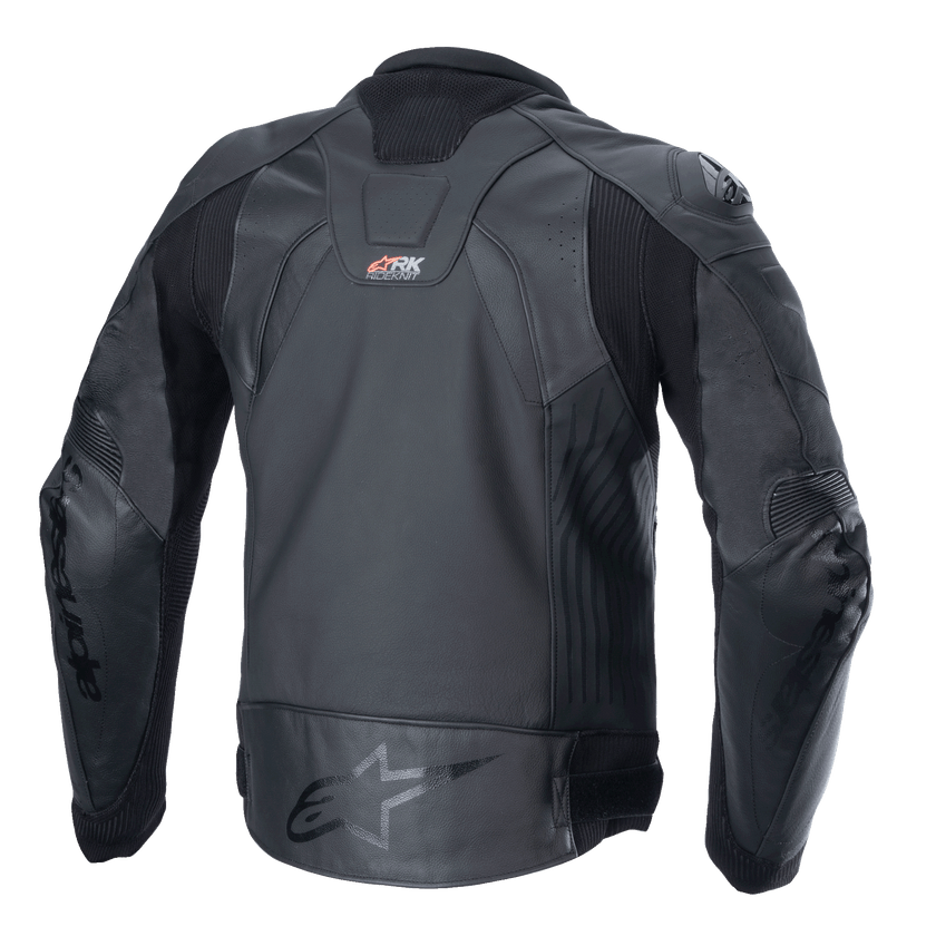 Chamarra de piel Alpinestars GP Plus R v4 Rideknit - negra