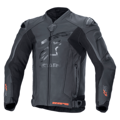 Chamarra de piel Alpinestars GP Plus R v4 Rideknit - negra