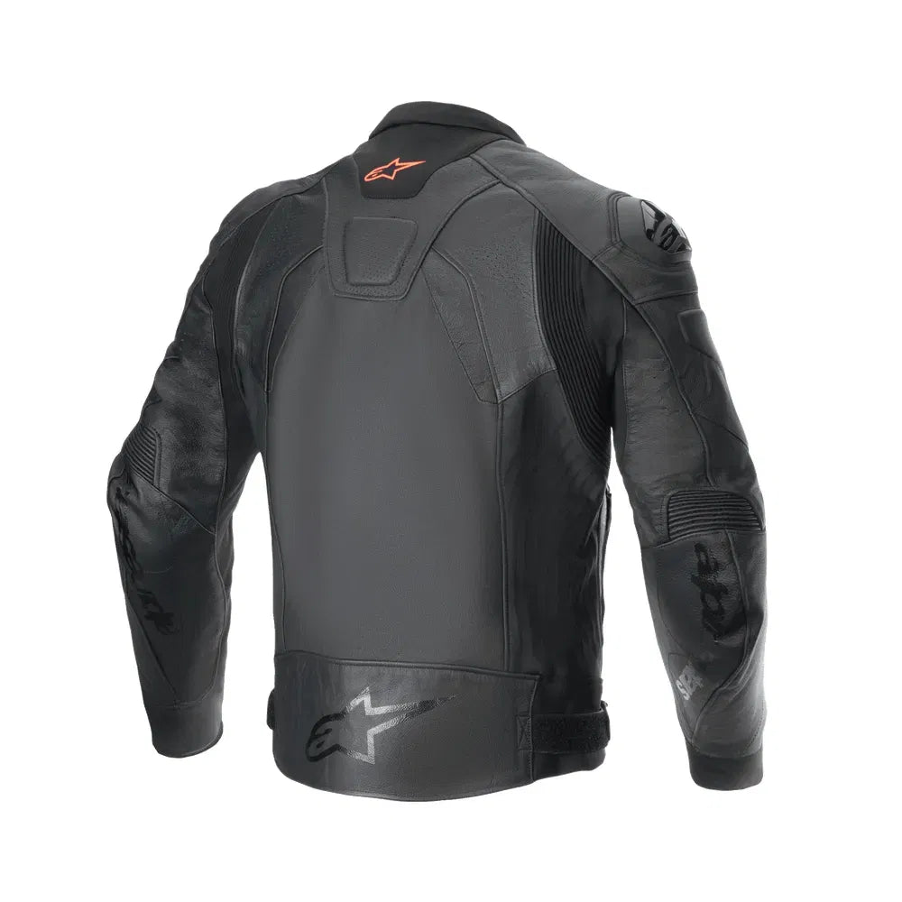 Chamarra de piel Alpinestars GP Plus R v4 Airflow - negra