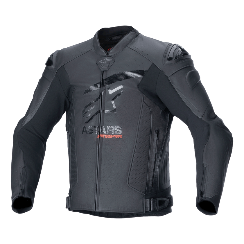 Chamarra de piel Alpinestars GP Plus R v4 Airflow - negra