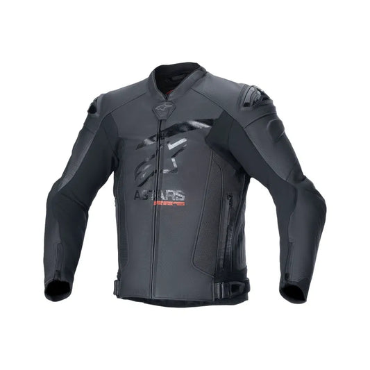 Chamarra de piel Alpinestars GP Plus R v4 Airflow - negra
