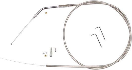 Kit de cables de control BYO™ Build Your Own™ - Kit de cables de control BYO™ Build Your Own™ - Acelerador/ralentí - Acero inoxidable