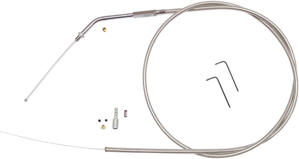Kit de cables de control BYO™ Build Your Own™ - Kit de cables de control BYO™ Build Your Own™ - Acelerador/ralentí - Acero inoxidable