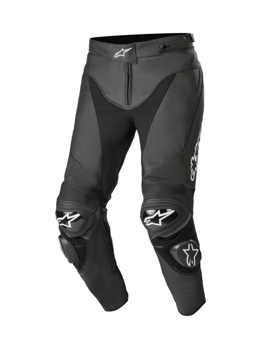 Pantalón de piel Alpinestars Track v2 - Negro