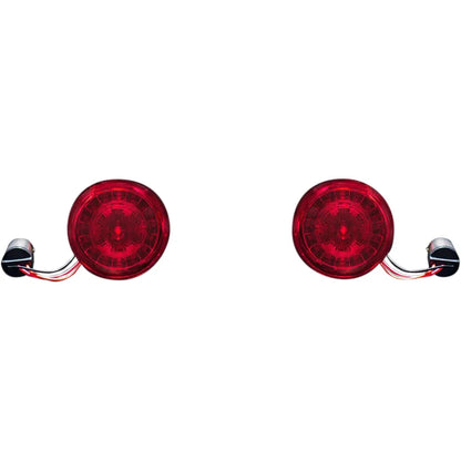 Señales de giro led rojas probeam® con lentes rojas