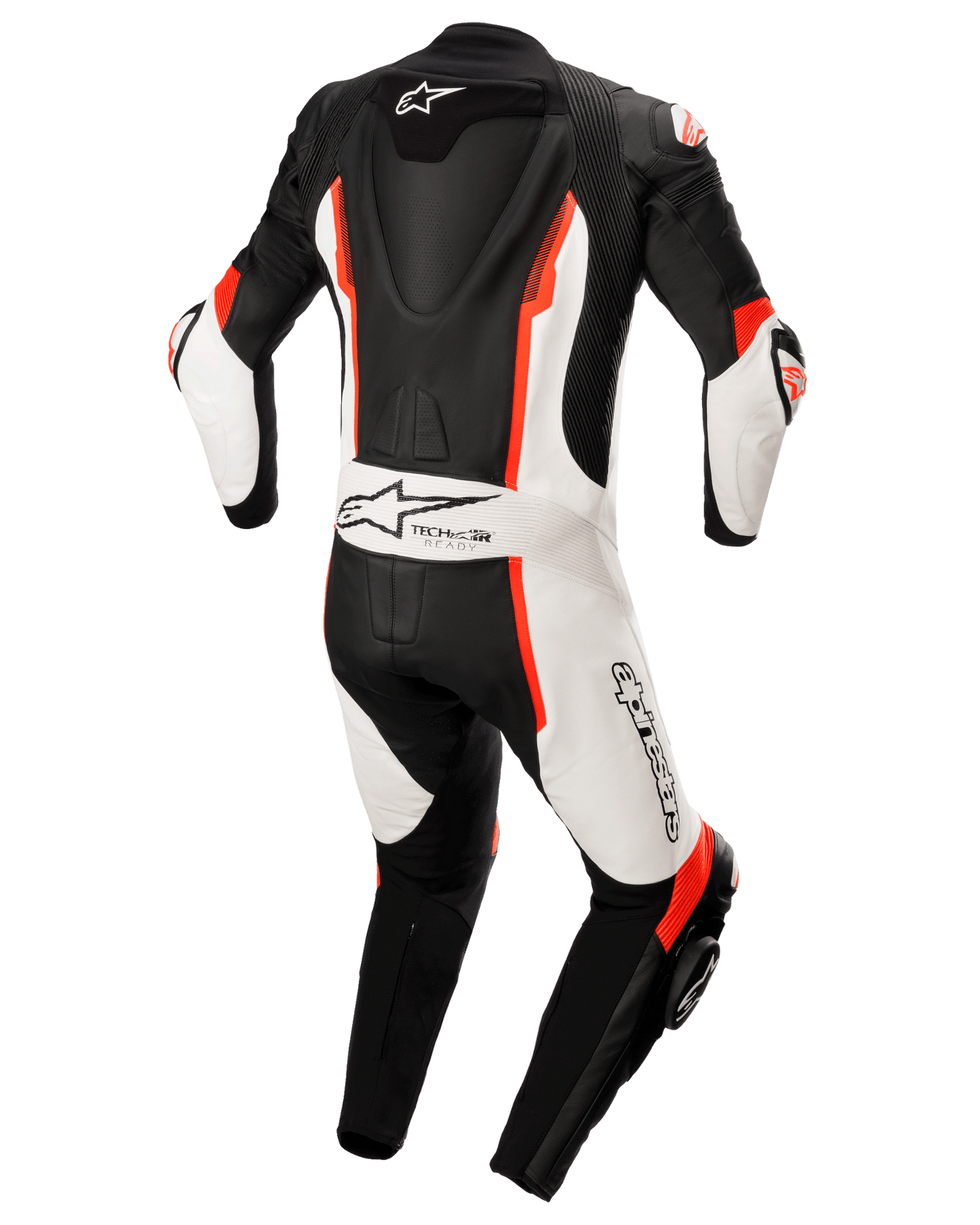 Traje de una pieza Alpinestars Missile v2 - Negro/Blanco/Rojo