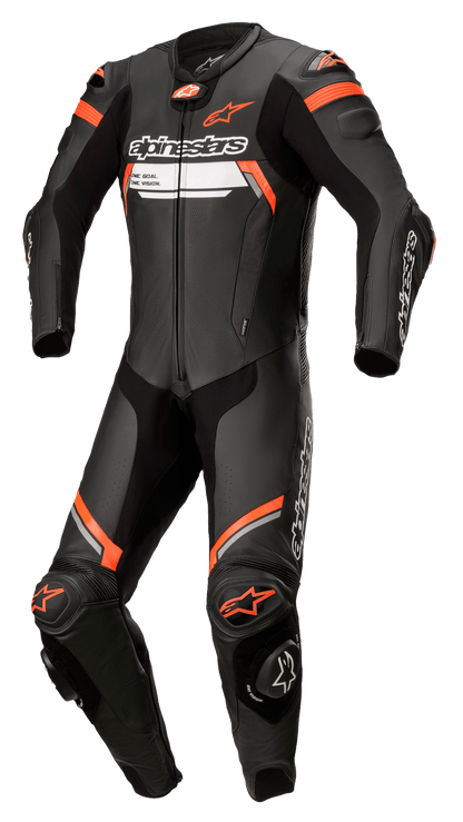 Traje de una pieza Alpinestars Missile Ignition v2 - Negro/Rojo