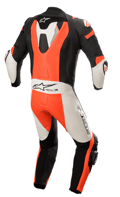 Traje de una pieza Alpinestars Missile Ignition v2 - Negro/Naranja/Blanco