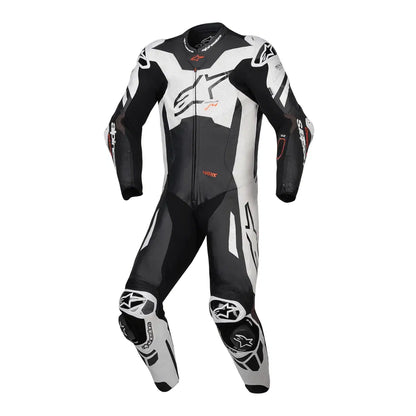 Traje de pista Alpinestars GP Plus v4 Sprint - negro/rojo fluo/blanco