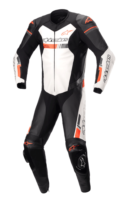 Traje de una pieza Alpinestars GP Force Chaser - Negro/Blanco/Rojo