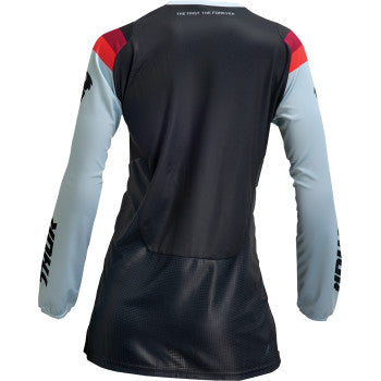 Jersey de dama Thor Pulse REV - Negro/Menta
