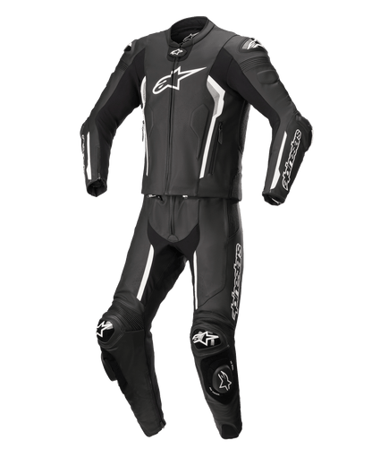 Traje Alpinestars de Dos Piezas Missile v2 - Negro/Blanco/Gris