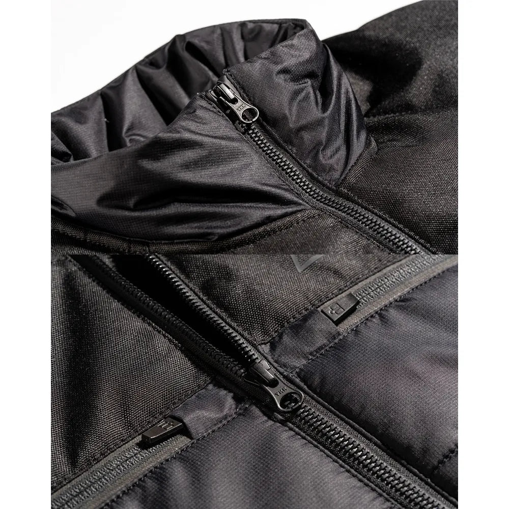 Chamarra ICON Ghost Puffer - Negro/Charcoal