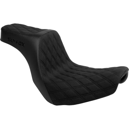 Asiento SLYFOX High Noon Double Diamond Black Logo Black Stitch FL/FX '18-'25