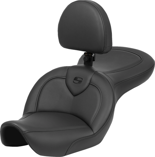 Asiento Roadsofa™ de alcance estándar - Asiento Roadsofa™ - con respaldo - Negro - FXDWG '96-'23