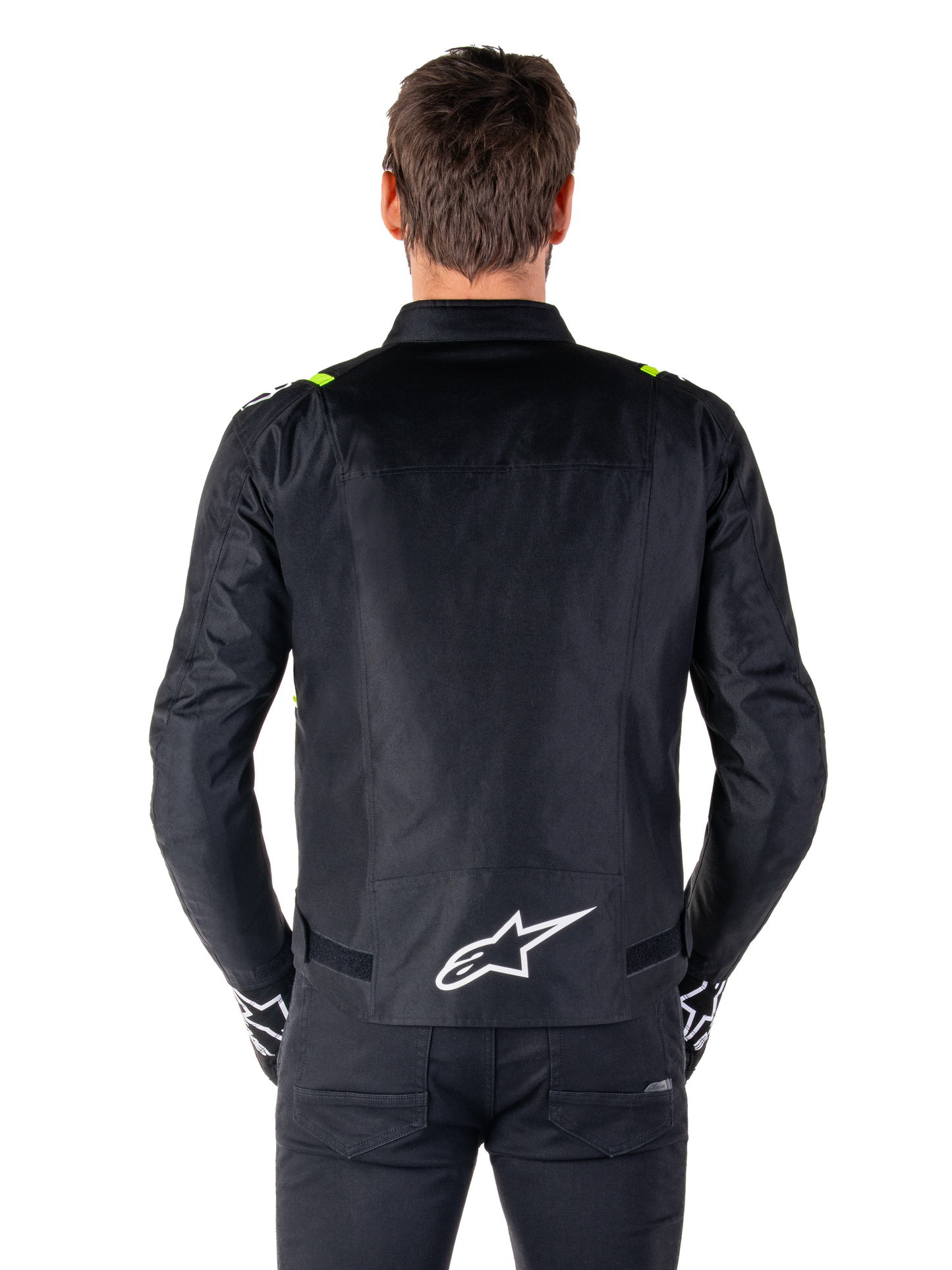 Chamarra Alpinestars T-SP S Waterproof - Negro/Amarillo