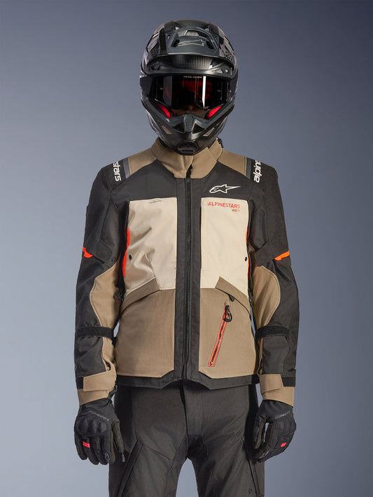 Chamarra Alpinestars Andes v4 Drystar - Walnut/Mastic/Black