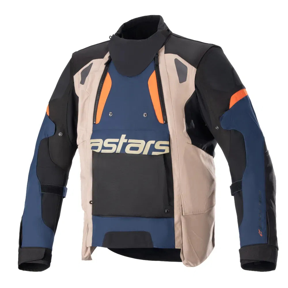 Chamarra Alpinestars Halo Drystar® - Azul/Caqui/Naranja