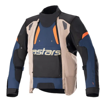 Chamarra Alpinestars Halo Drystar® - Azul/Caqui/Naranja