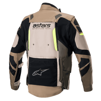 Chamarra Alpinestars Halo Drystar® - Negro/Arena/Amarillo