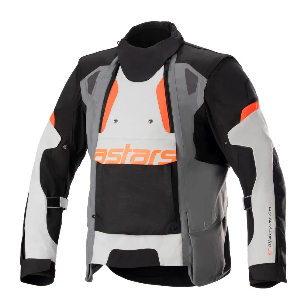 Chamarra Alpinestars Halo Drystar® - Gris/Negro/Naranja