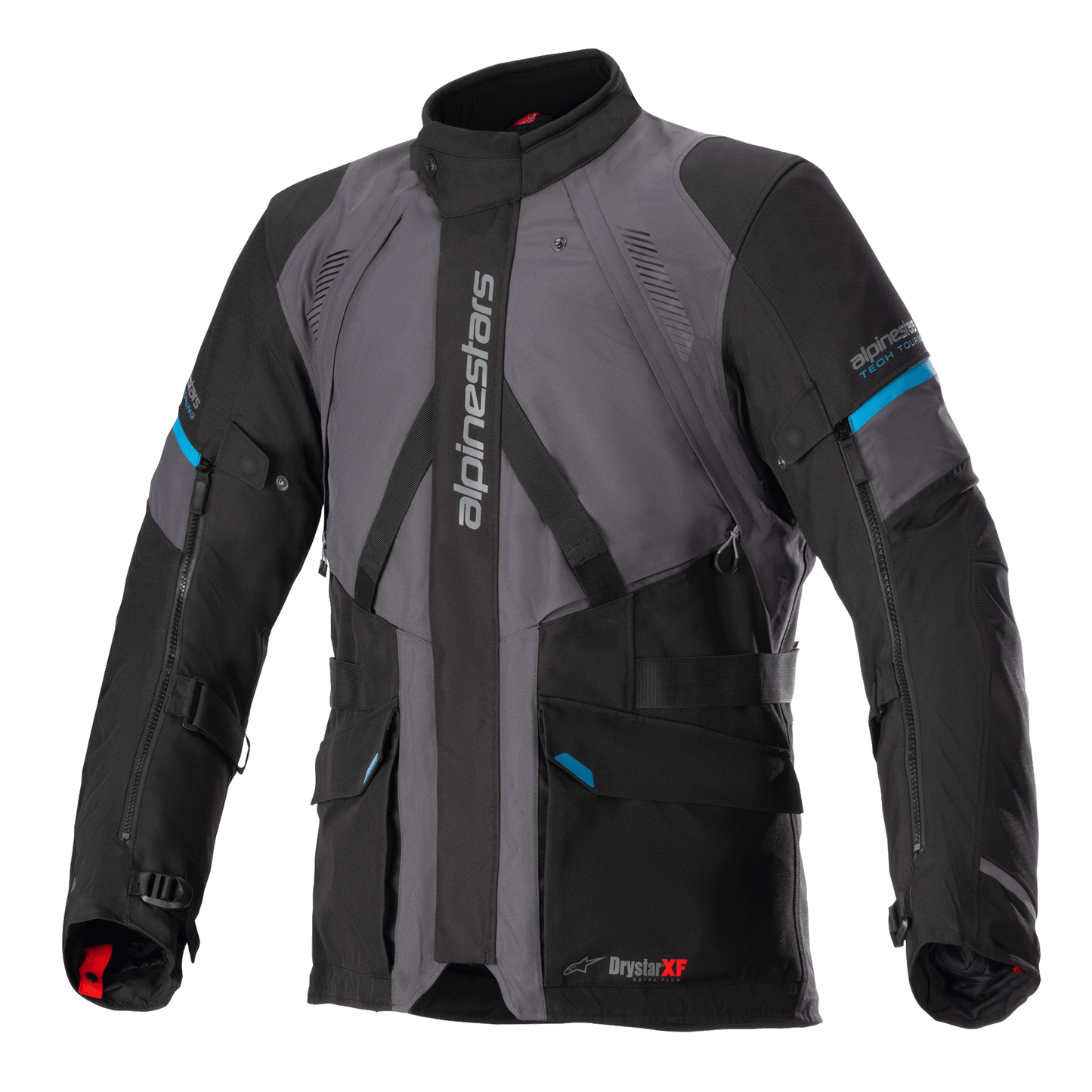 Chamarra Alpinestars Monteira Drystar® XF - Gris/Negro/Azul