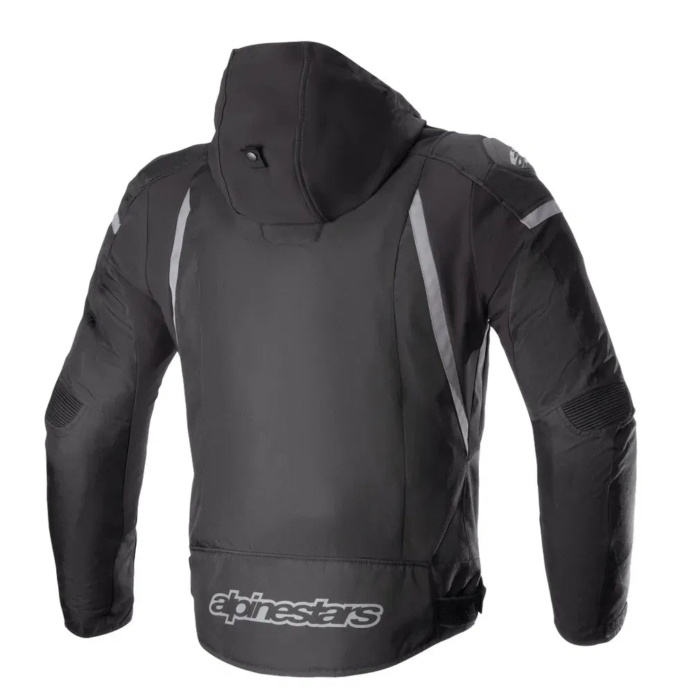 Chamarra Impermeable Alpinestars Zaca - Negro/Gris