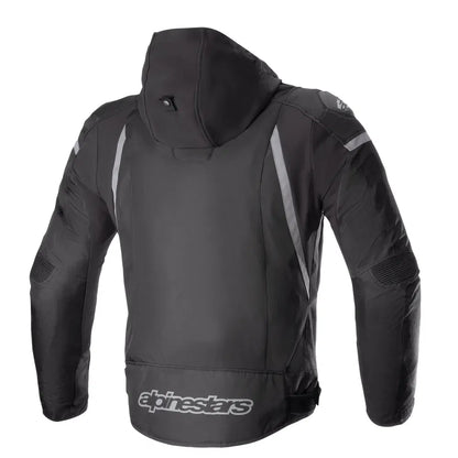 Chamarra Impermeable Alpinestars Zaca - Negro/Gris