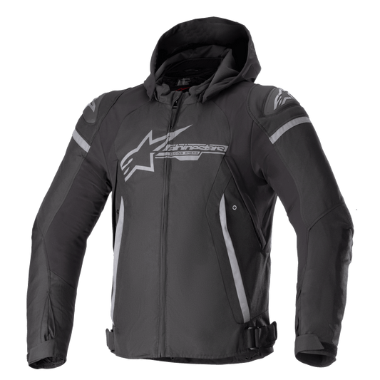 Chamarra Impermeable Alpinestars Zaca - Negro/Gris