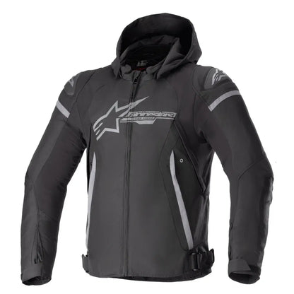 Chamarra Impermeable Alpinestars Zaca - Negro/Gris