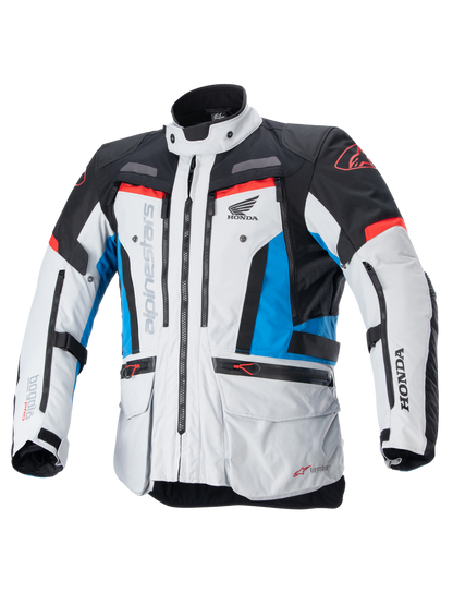 Chamarra Honda Bogotá Pro Drystar - Gray/Black/Red/Blue