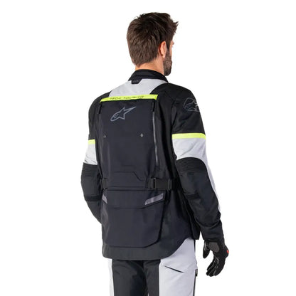Chamarra Bogota Pro Drystar Negro oscuro/Gris hielo/Amarillo fluorescente