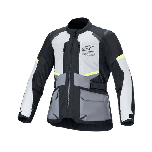 Chamarra Alpinestars Andes Air Drystar® - gris hielo/oscuro/negro