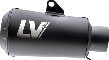 Silenciador Universal LV-10 Slip-On Totalmente Negro - Silenciador Universal LV-10 Slip-On - Totalmente Negro