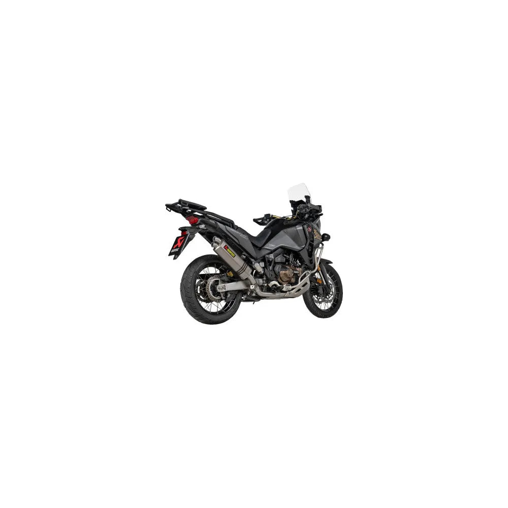 Escape Akrapovic - Racing Line Exhaust System - Titanium - CRF1100L Adventure Sport