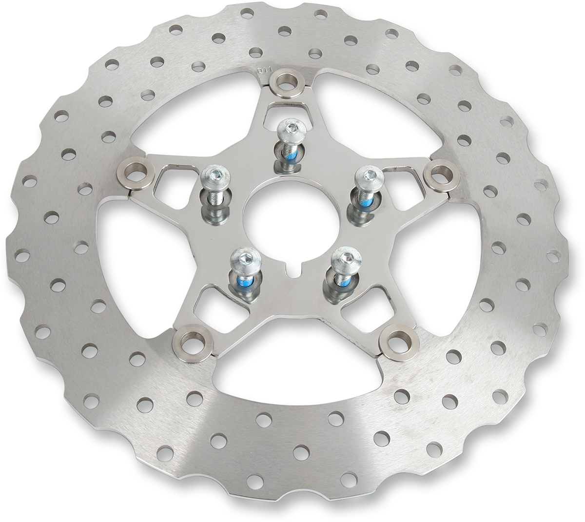 Rotor de freno delantero de acero inoxidable serie FSD para Big Twins - Rotor de freno - Soporte pulido