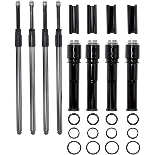 Quickee Pushrods - Black - Twin Cam