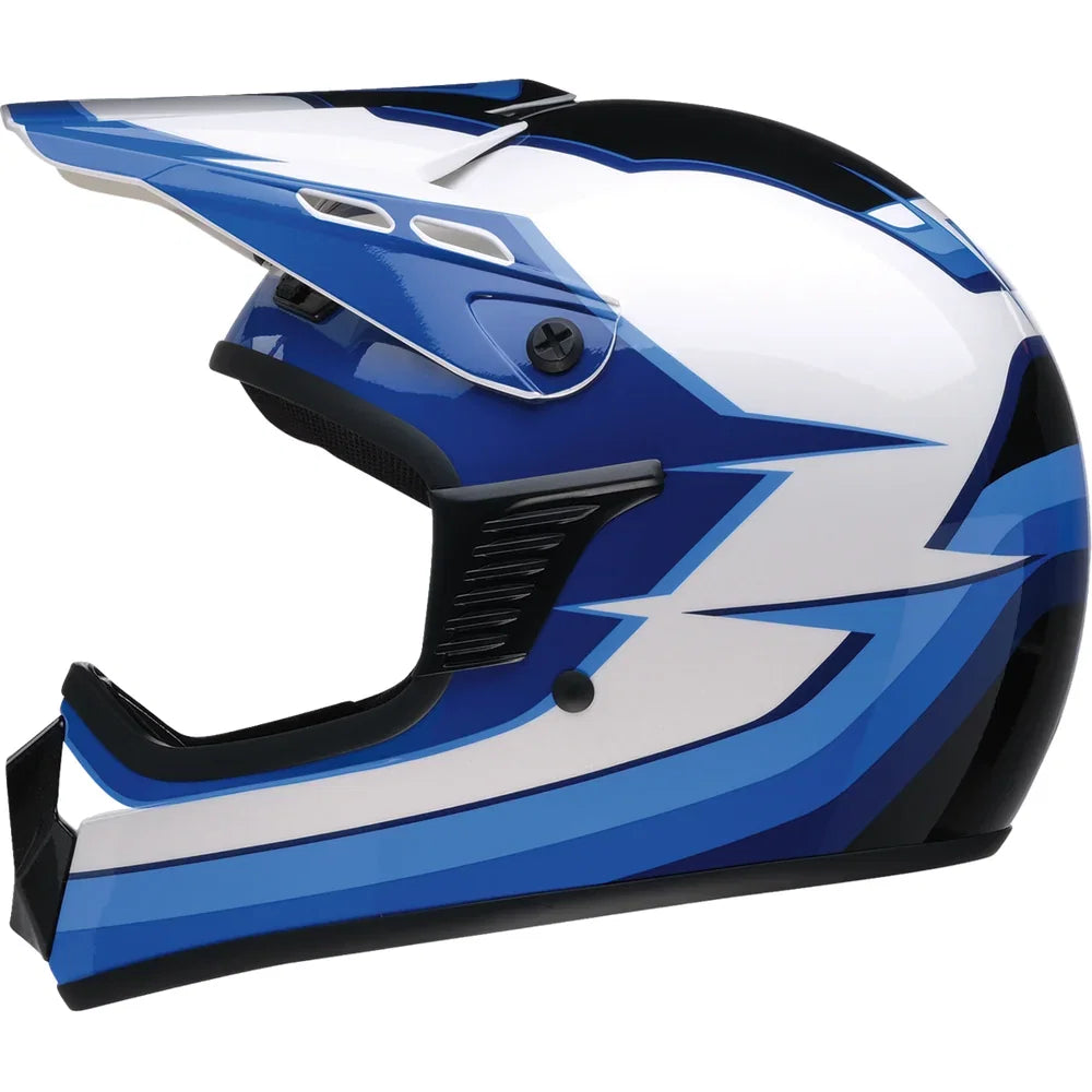 Casco Z1R Child Dirt Maxx Vortex Blue/White