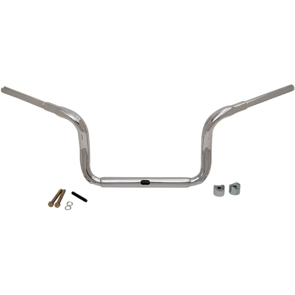 Chrome 10" Grande Traditional Ape Hanger Handlebar