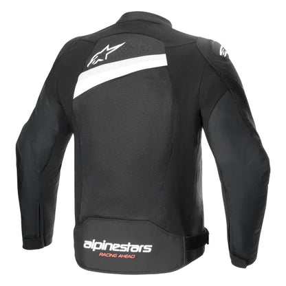 Chamarra Alpinestars T-GP Plus R v4 Airflow - Negro/Blanco