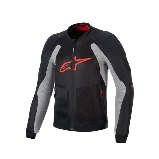 Chamarra Alpinestars Troop-Air - negro/gris/rojo