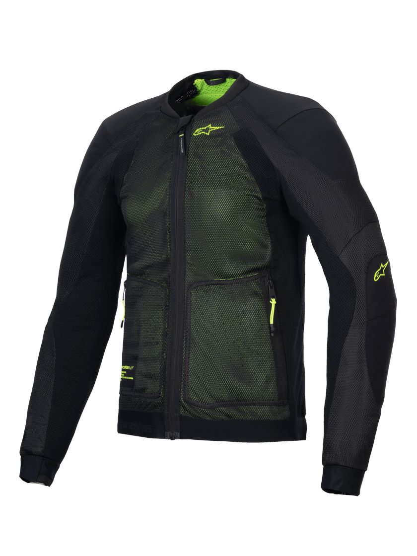 Chamarra Alpinestars Troop-Air - negro/amarillo
